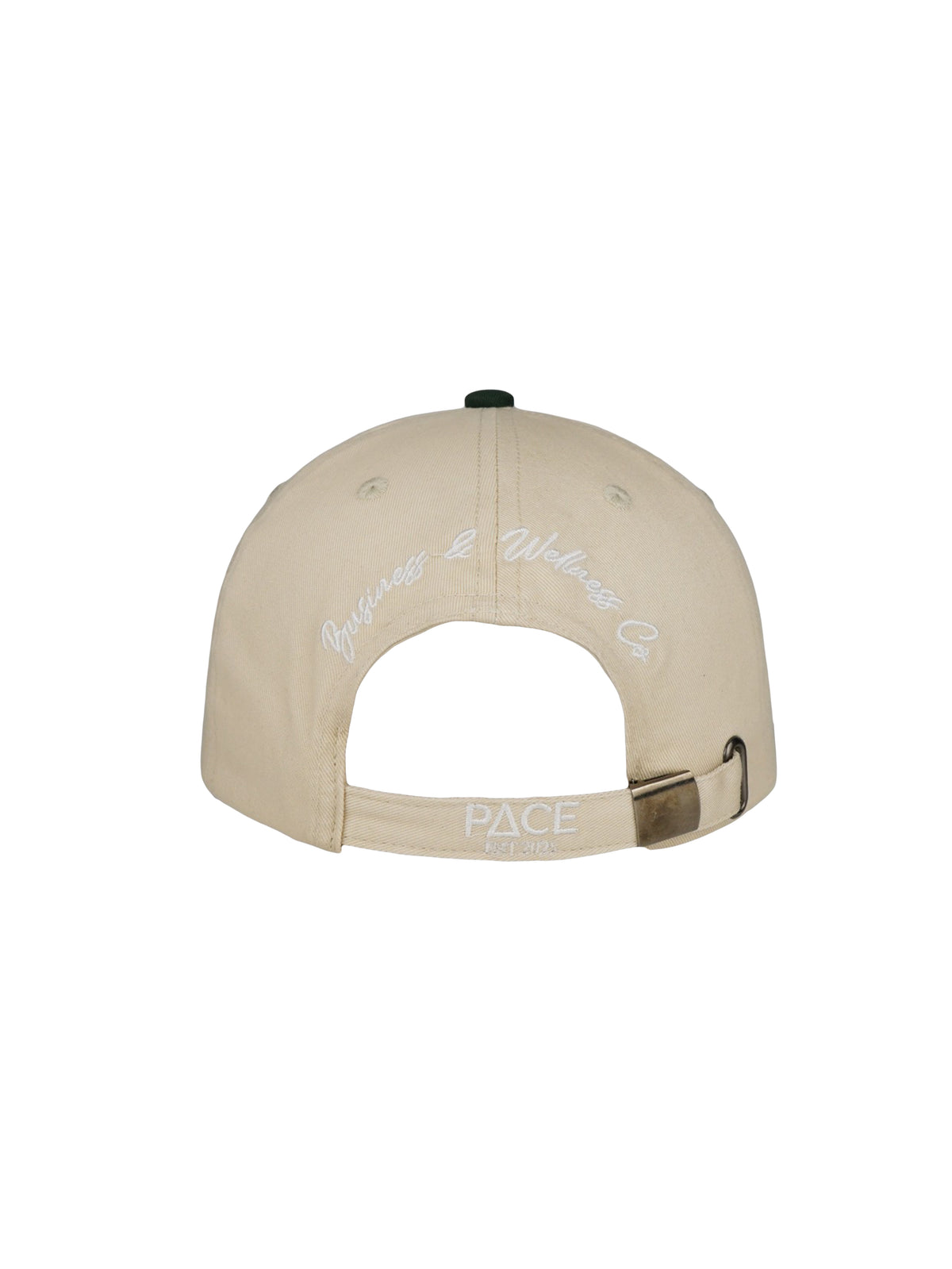 90's Club Cap - Beige & Green