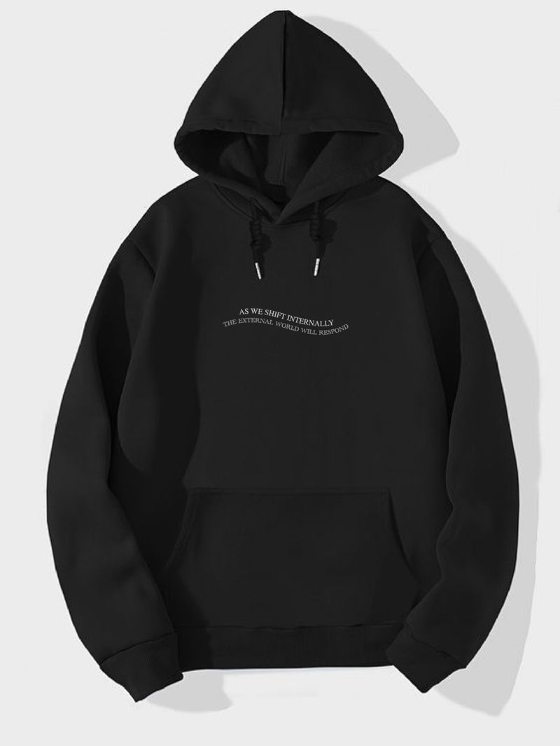 Perspective Oversized Hoodie - Black — Perspective Oversized Hoodie - Black