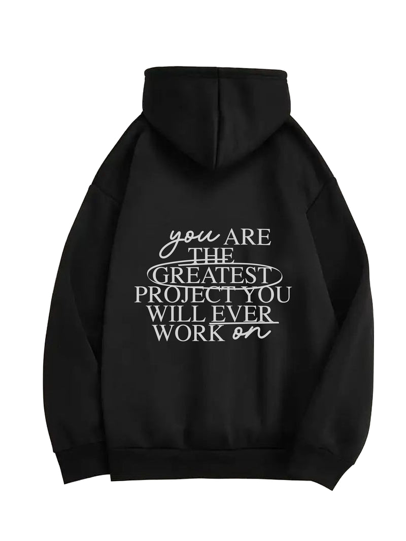 Greatest Project Oversized Hoodie - Black — Greatest Project Oversized Hoodie - Black