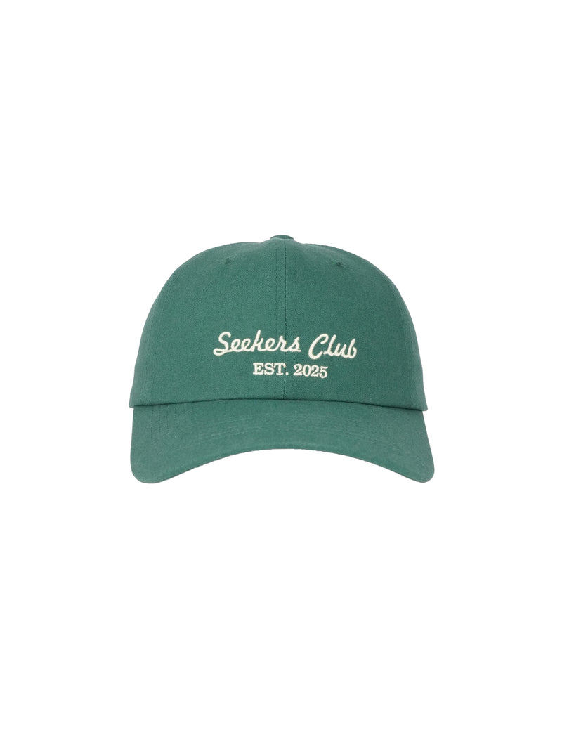 Seekers Club Cap - Green — Seekers Club Cap - Green