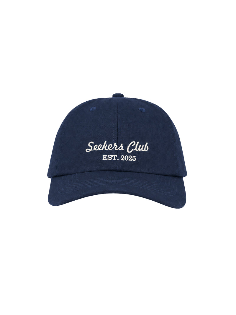 Seekers Club Cap - Navy Blue — Seekers Club Cap - Navy Blue