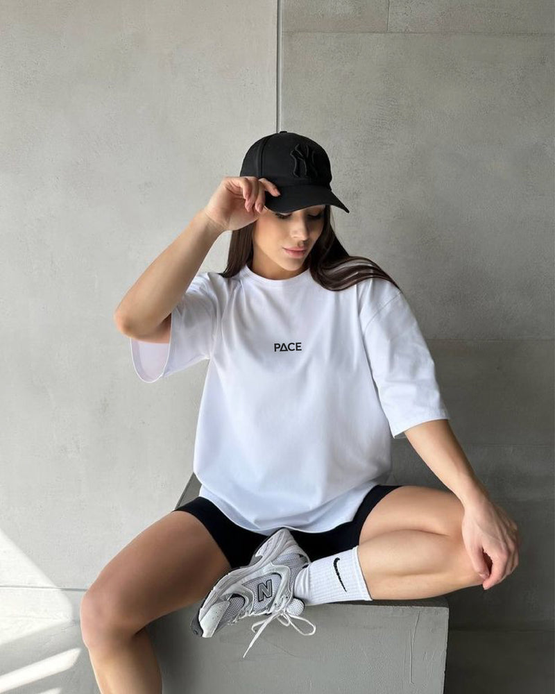 The Good Life Oversized Tshirt - White — The Good Life Oversized Tshirt - White
