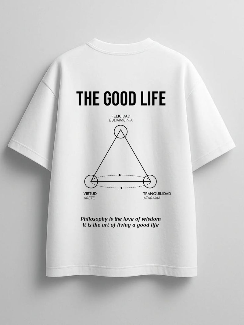 The Good Life Oversized Tshirt - White — The Good Life Oversized Tshirt - White