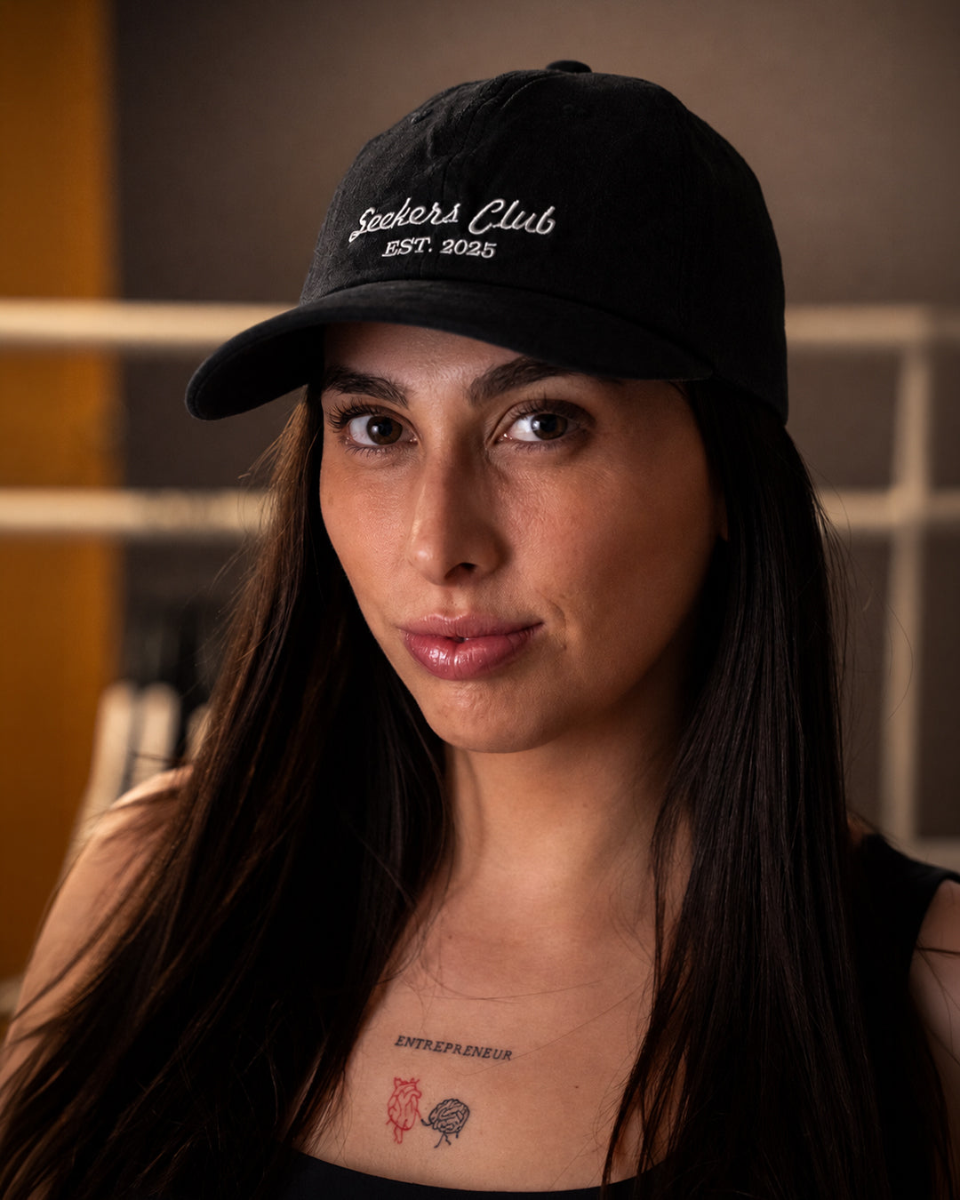 Seekers Club Cap - Black
