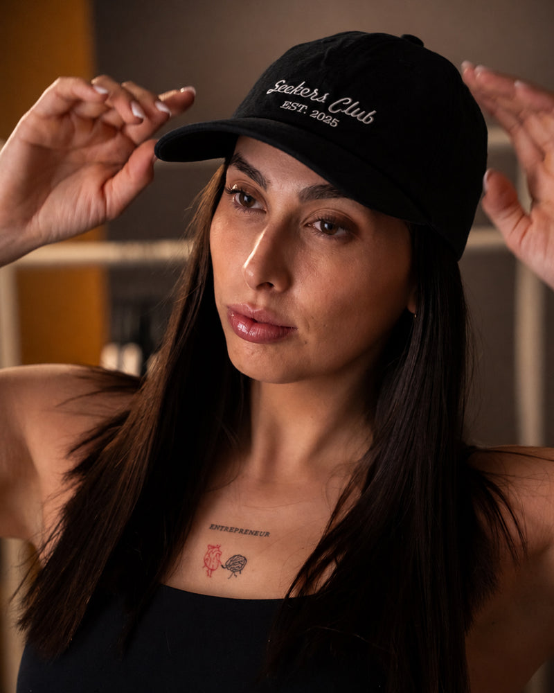 Seekers Club Cap - Black — PACE Seekers Club Cap - Black