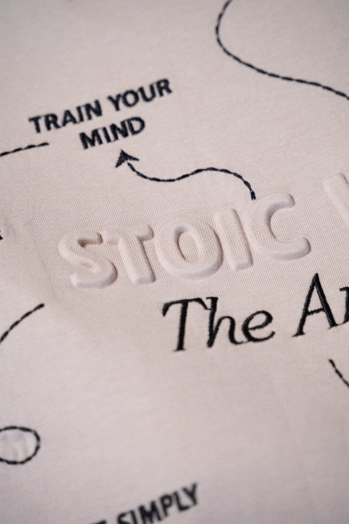 The Art of Living Well Crewneck - Beige